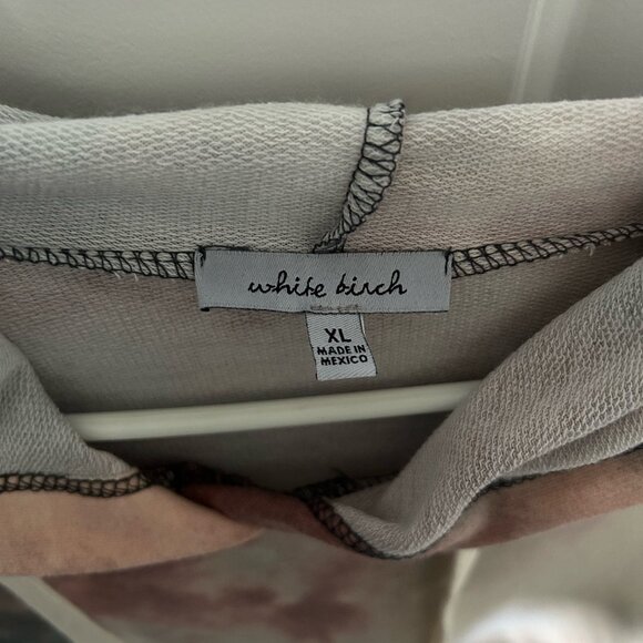 Women's Lightweight Tie-Dye Shirt with Hood Size XL NWOT - Picture 6 of 9